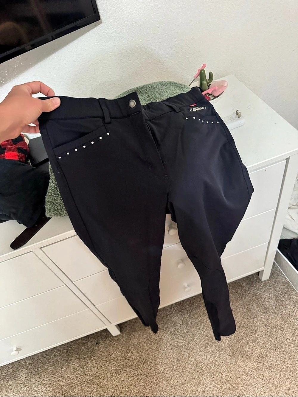B Vertigo Navy breeches